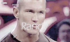 r-a-n-d-y-o-r-t-o-n: Happy birthday, Randy Orton. 