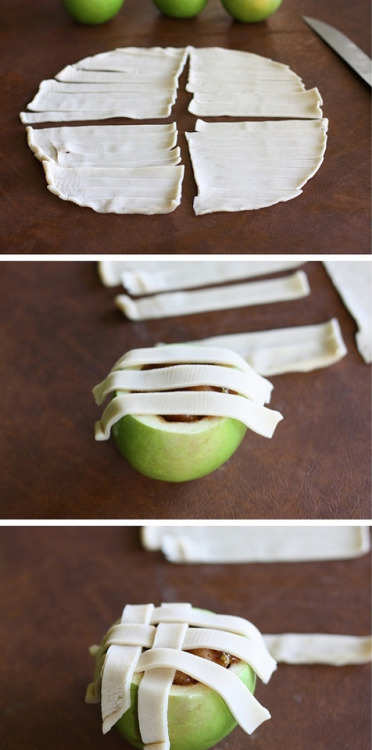 annihilati0nn:  swiggity-swision-not-my-division:  bloody-men-with-blue-eyes:  fuckyeah-nerdery:  thecakebar:  Apple Pie Baked inside of Apples Tutorial  Isn’t this like hollowing out a corpse, then putting someone else’s organs inside and cooking