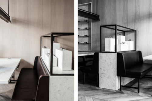 {More from Nicolas Schuybroek. Here are two projects of his - one residential, and a retail interior