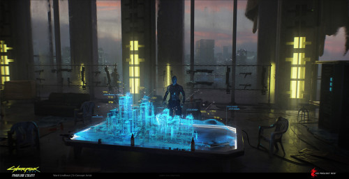 Kurt's Office Concept Art By Ward Lindhout