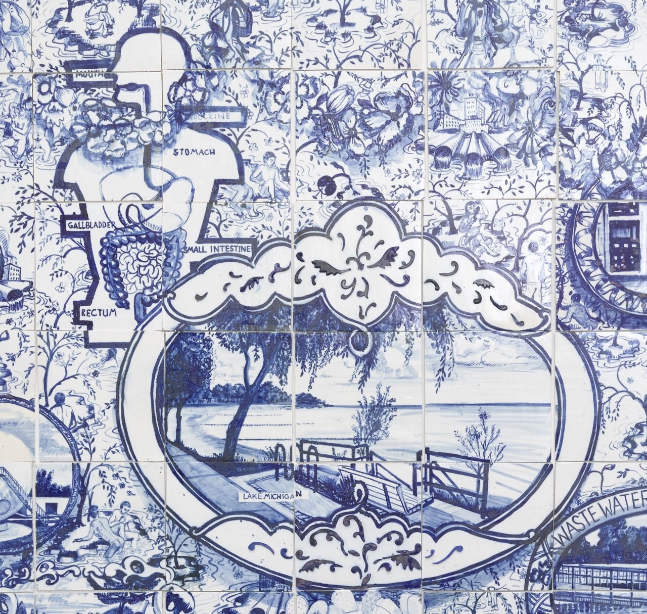 letmypeopleshow:A bathroom you’ll want to live in: Ann Agee at PPOWLake Michigan
