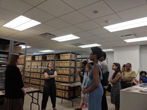 Each week the Brooklyn Museum Summer Interns and Fellows participate in full-day educational program