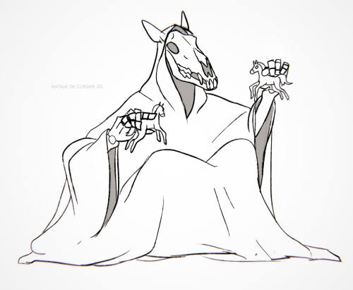 nataliedecorsair:I found out about Mari Lwyd not so long time ago - and I fell in love with the conc