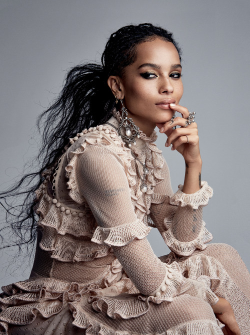 global-fashions:  Aya Jones, Tinashe & Zoe Kravitz - Vogue US May 2016photos Patrick Demarchelierstylist Phyllis Posnick, Sara Moonveshair Julien D’ys, Duffymakeup Dick Page, Sally Branka 