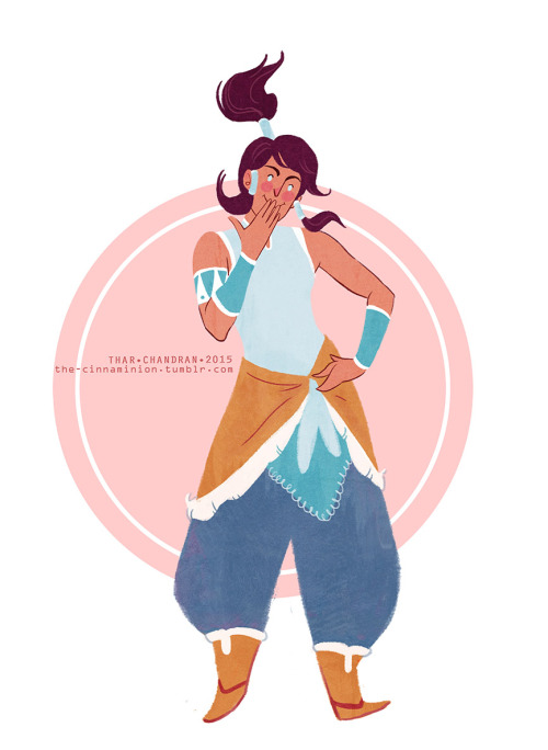 korra-naga:  the-cinnaminion: Re-watching some earlier episodes when I felt inspired to draw a certa