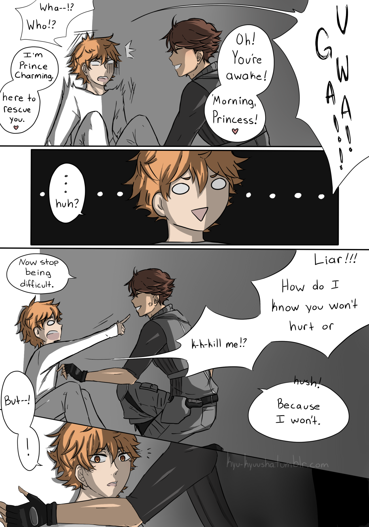 kyu-kyuusha: Okay, so because I absolutely love the color au created by the wonderful