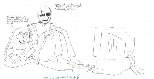Old Gasters And Grillbys That I (think?) Have Not Posted Before. And Stuff From @findmeabowlofundertale