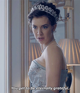 thecrownnetflixuk:You’ve quite the way with women. Take a look at this face: a picture of disappoint