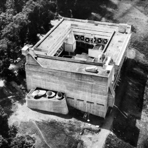 nexttoparchitects:by @archiveofaffinities Le Corbusier, Sainte Marie de La Tourette, Lyon, France, 1