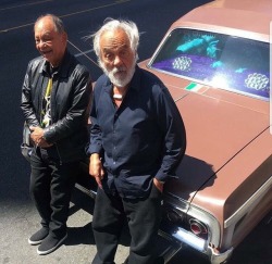 spacefrog23:  airmanisr:   Richard “Cheech” Marin   and  Tommy Chong    😃👍