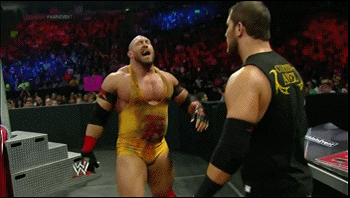 bulamutumumo:  See what I mean? It’s like his hands are glued to Ryback.