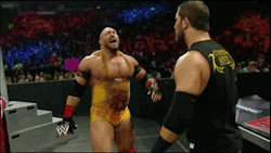 bulamutumumo:  See what I mean? It’s like his hands are glued to Ryback.