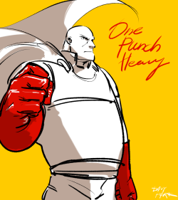 thelastsworld:  davypark:  one punch heavy