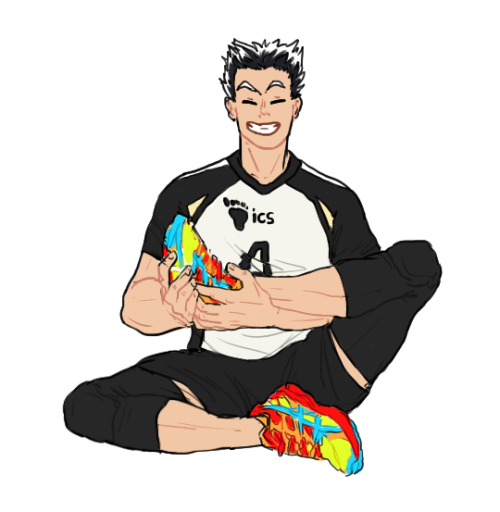 remiarty: captains ft. stretching ft. colourful shoes ft. Long Sports Things