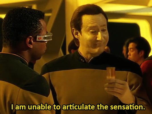 vulcannic:- Data, I think the chip is working.