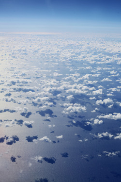 caramiaphotography:  Cloud shadows over the ocean 