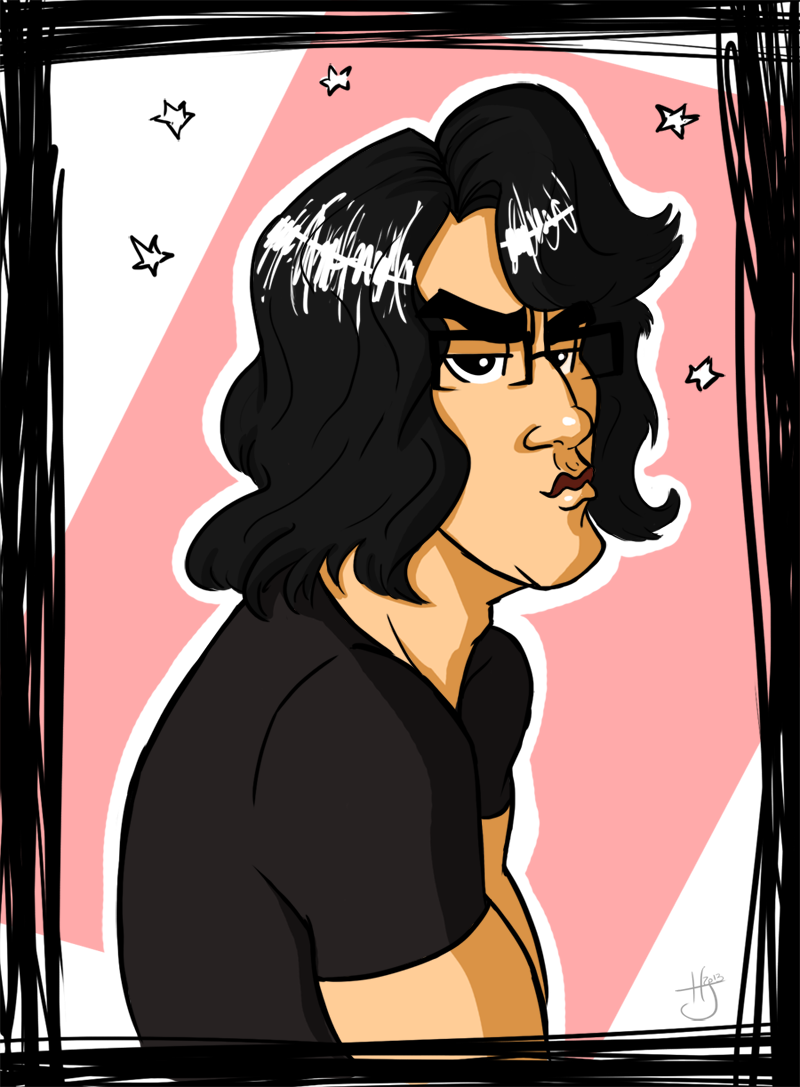 haleyscomett-art:  I now understand why Mark keeps his hair short. DA: http://haleyscomett.deviantart.com/art/Long-Hair-Don-t-Care-412453911