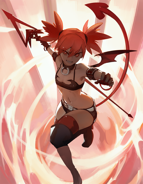 etna-mode: 3fourdraws: Dead End Chaos! And Pleinair Etna ( and pleinair ) looking amazing as usua