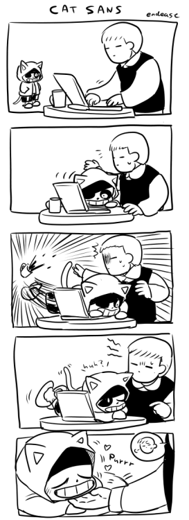 enue3:  cat sans and dog papyrus 