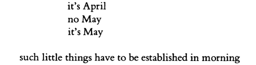 Frank O'Hara, From Selected Poems