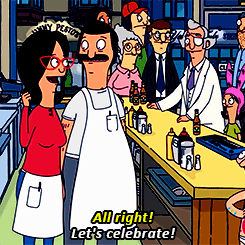 tinarannosaurus:  Bob’s Burgers, Season 1 | Linda Belcher - &ldquo;All right!&rdquo;
