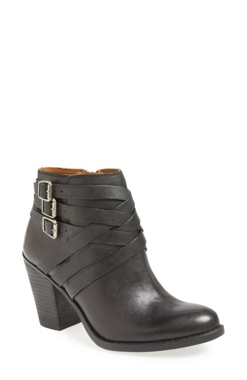 High Heels Blog ‘Elwoodd’ Belted Bootie (Women)Shop for more like this on… via Tu