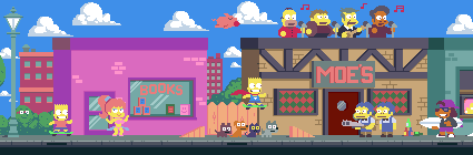 XXX pixelartus:Simpsons Pixels (Simpsons Opening photo