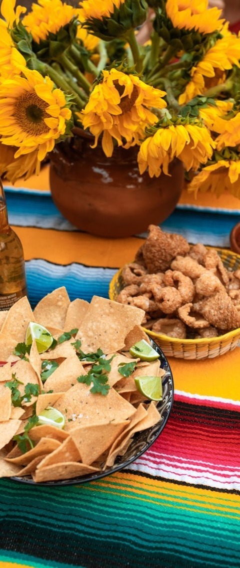 Tortilla Chips With Fried Pork Rinds Recipe
