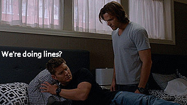 coldhands-warmpsychosis:   This has to be one of the best things ever.  Jensen was really asleep when they filmed this, and you can completely read what’s going through his mind. It’s like:         