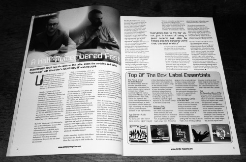 Broadcast featured on Shindig! Magazine, Issue #32, April 2013. [x]