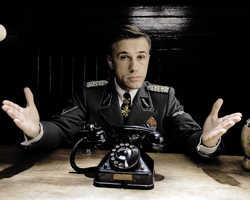 sordidetails:  Inglourious Basterds 2009 dir. Quentin Tarantino   &ldquo;That’s
