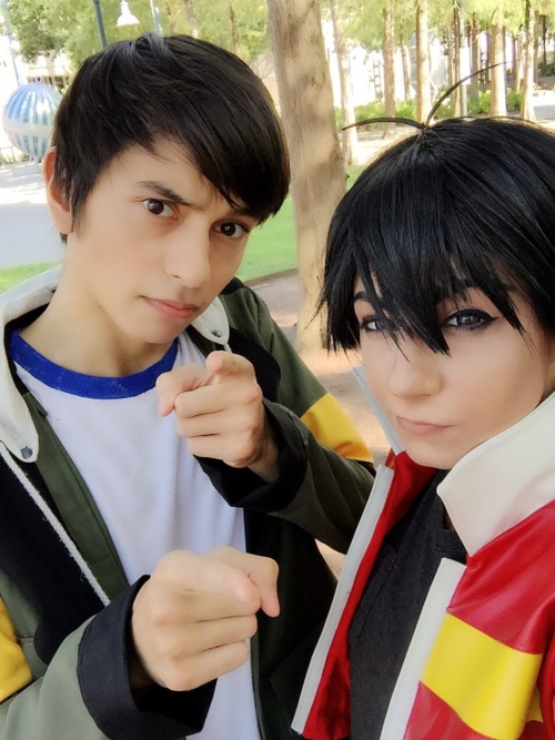 bridoof:Space boyfriends âœ¨ðŸ‘¾âœ¨ did a quick test and shoot for these two today in prep for AFO this weekend~