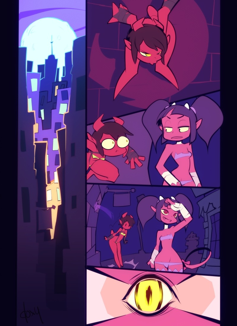 Concept\Visual exploration for a short comic featuring Dez &amp; Jez.