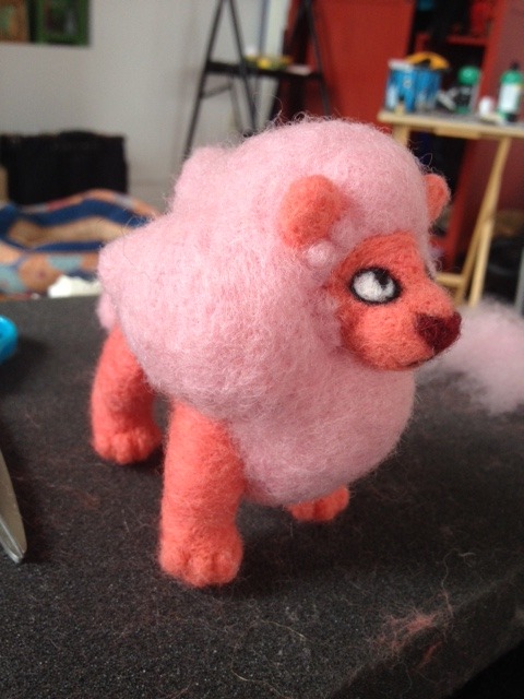 XXX psilocybeast:  it’s felted cotton candy photo