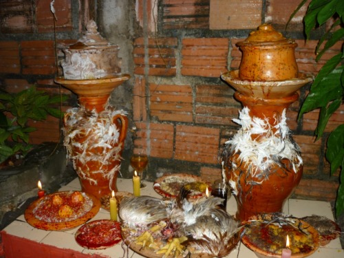 Offerings to Pomba-Gira, Brazil, may seem strange and even frightening to some, but it was so on man