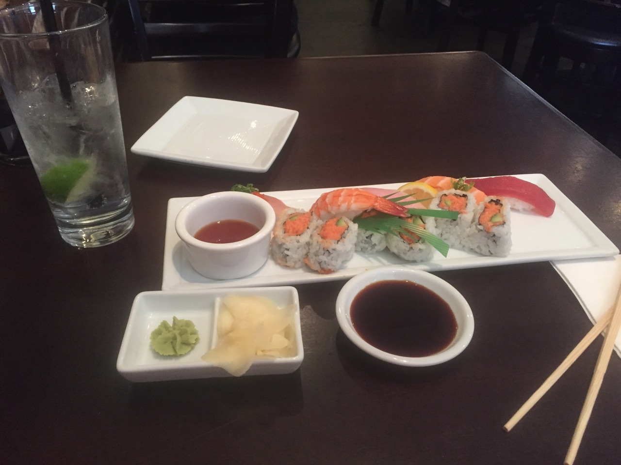 Sushi two days in a row. :3