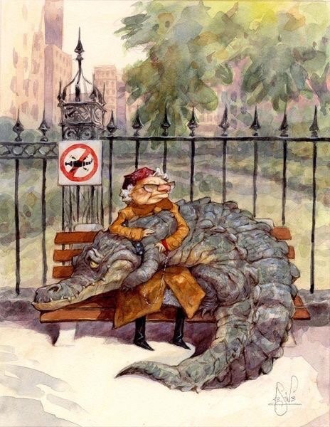 dduane:“Crocodile Tears”, Peter de Seve