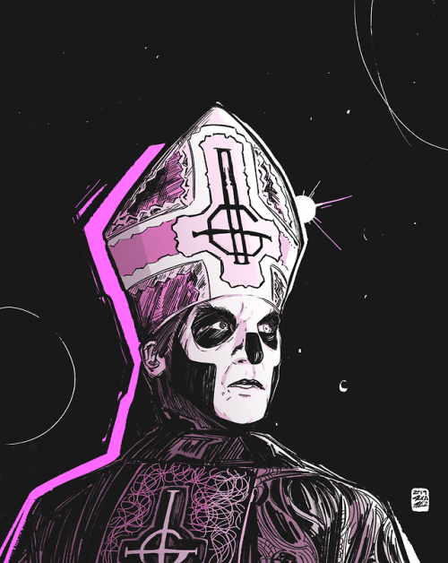 obscureaaron:Papa Emeritus III (2019)“All those things that you desireYou will find there in the fir