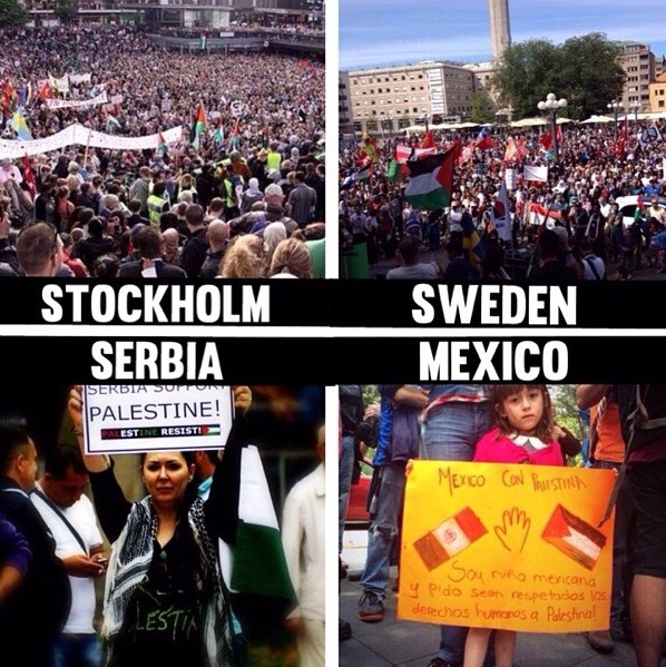 tsamthepoet:  The world stands with Palestine. 