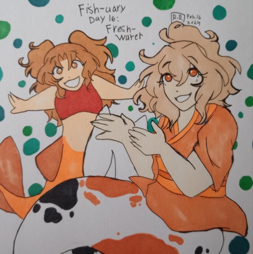 Fish-uary Day 16: Freshwater (Goldfish And Koi)