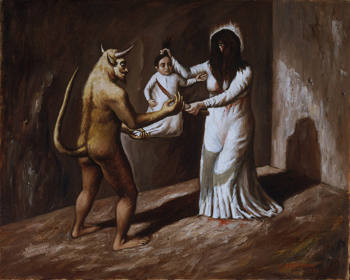 Raúl Anguiano: La Llorona (The Weeping Woman), 1942.