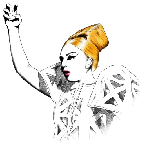 Fans of Lady Gaga