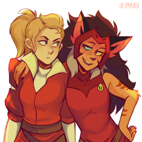 ikimaru:drew those she-ra ships suggestions from the other day! ✨