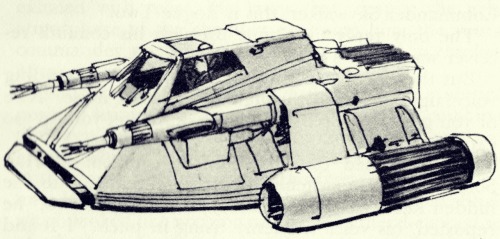 boomerstarkiller67: Ralph McQuarrie concept drawings - from The Empire Strikes Back Illustrated Edit