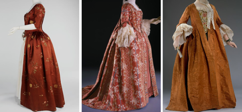 peremadeleine:a rainbow of eighteenth-century dresses & gowns