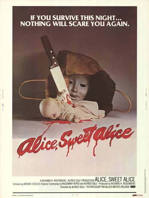 horrorxmovies: Alice, Sweet Alice (1976).