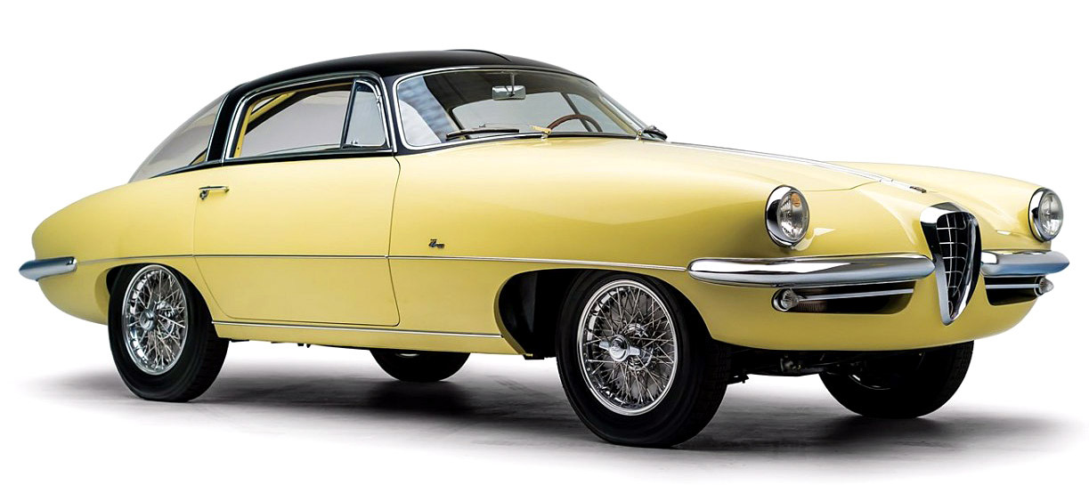 carsthatnevermadeitetc:  Alfa Romeo 1900C SS Speciale, 1955 by Boano. A one-off created