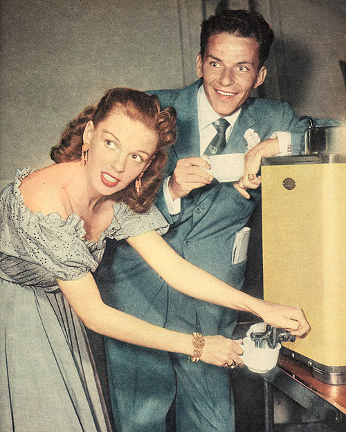 francisalbertsinatra:  Frank Sinatra &amp; Judy Garland, 1946 