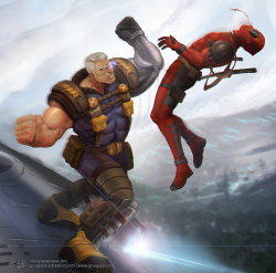 nerdsandgamersftw:  Marvel CharactersBy Agung