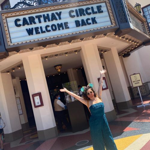 I was totally fine until I saw the Carthay sign and it all really hit me. 😍 The magic is back! ✨ (at Disney California Adventure Park) https://www.instagram.com/p/COTkjEtBsEm/?igshid=16ysnj67wee01